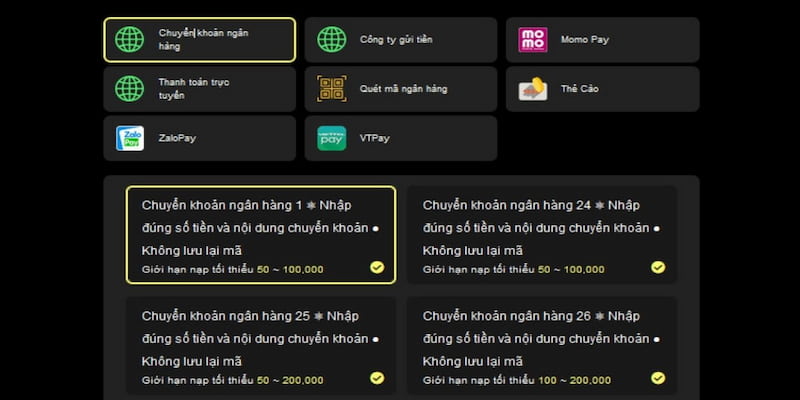 Hướng dẫn nạp tiền Những lưu ý quan trọng khi thực hiện Hướng dẫn nạp tiền