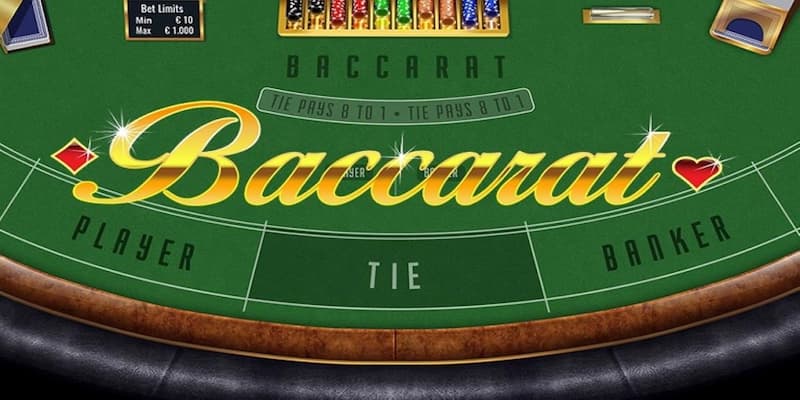 Luật chơi cơ bản của baccarat trực tuyến