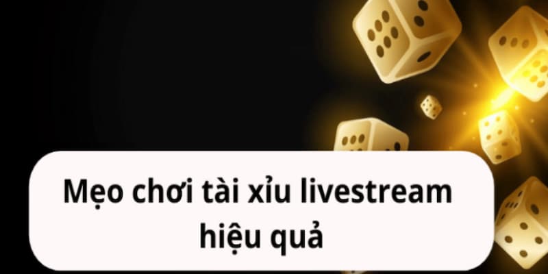 Kinh nghiệm chơi tài xỉu livestream Tối ưu hóa tỷ lệ thắng